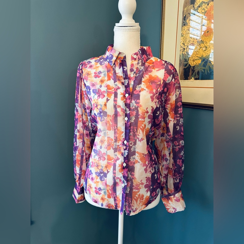 Easy Clothes Floral Women's Blouse
